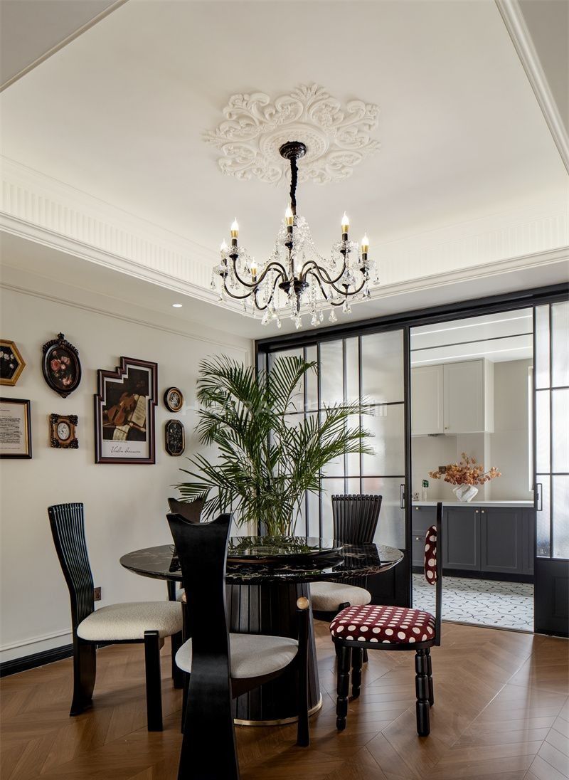 【实景】合肥江山庐州印197㎡法式复古风格落地实景 - 家居知识