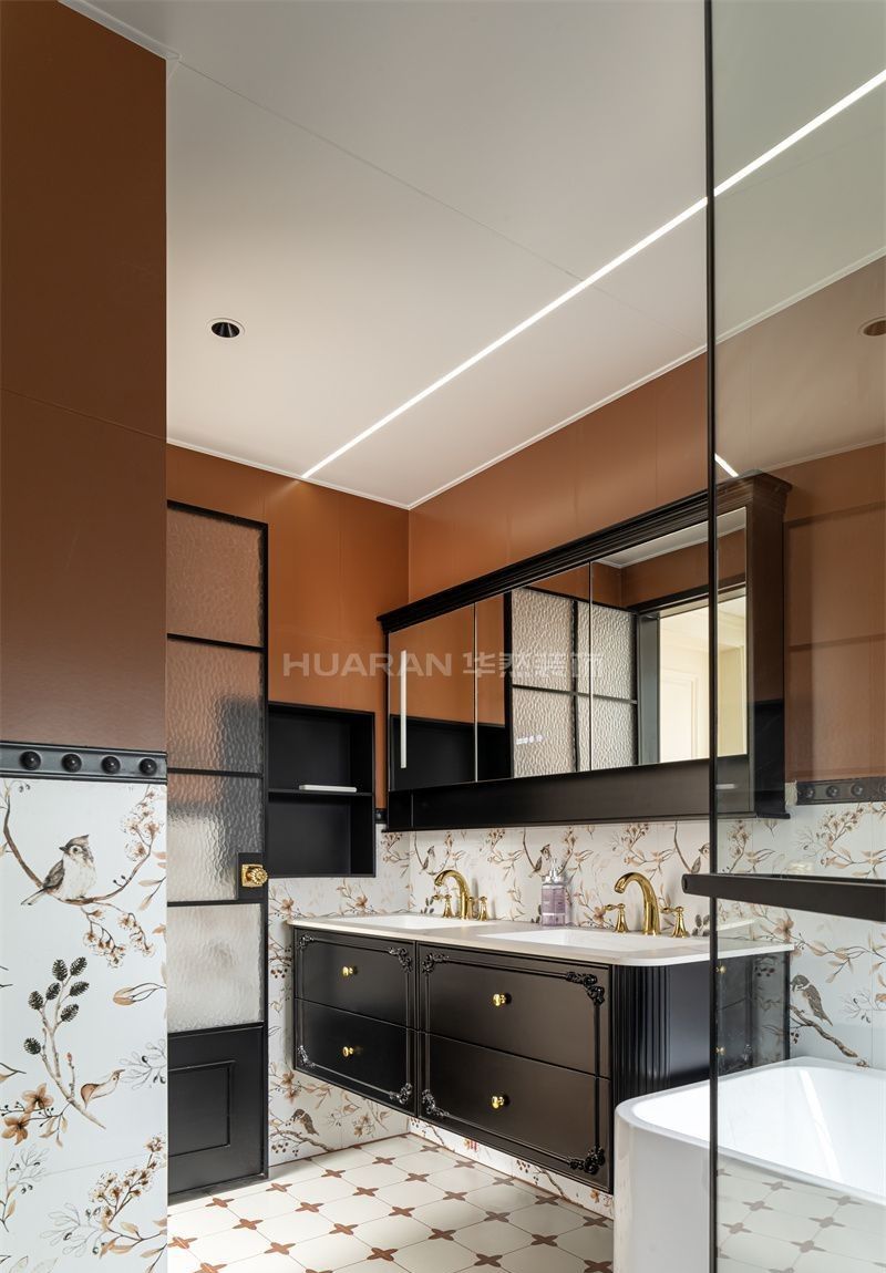 【实景】合肥江山庐州印197㎡法式复古风格落地实景 - 家居知识