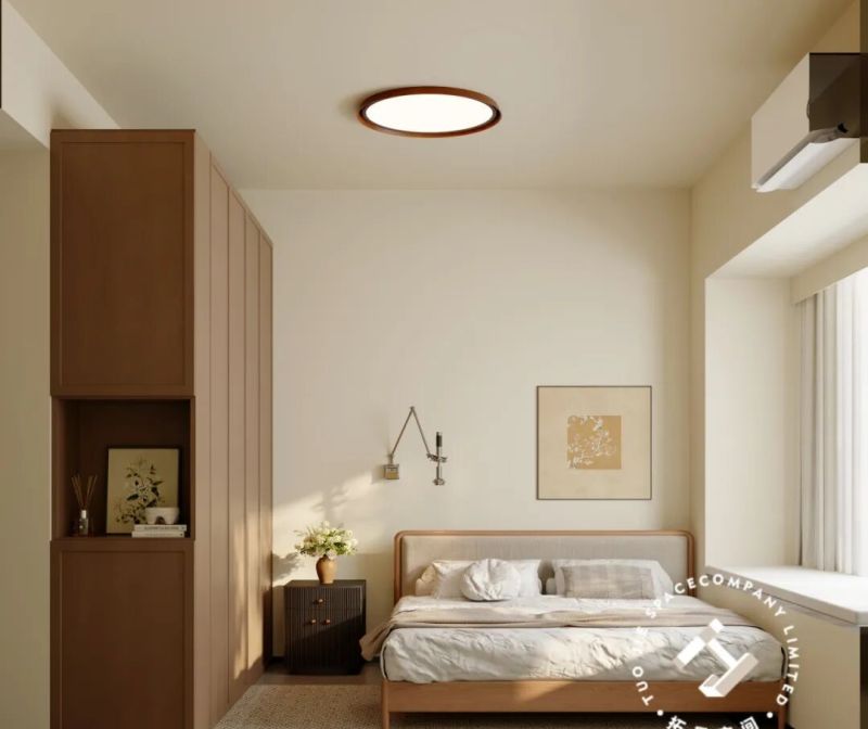 设计新作：119㎡中古风三居室，斜切柜设计，书房+衣帽间一体化，颜值与实用征服了三代人 - 家居知识