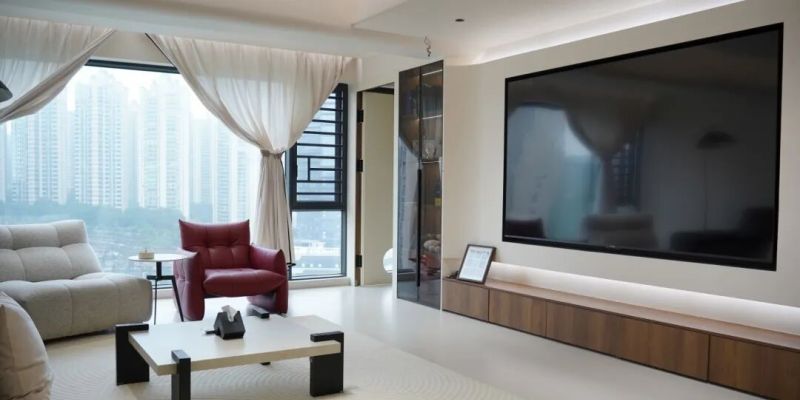 装出理想浪漫家居！大角鹿柔光砖+现代奶油风=满分搭配 - 家居知识