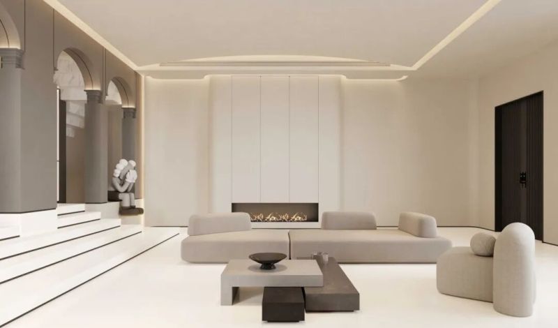 装出理想浪漫家居！大角鹿柔光砖+现代奶油风=满分搭配 - 家居知识