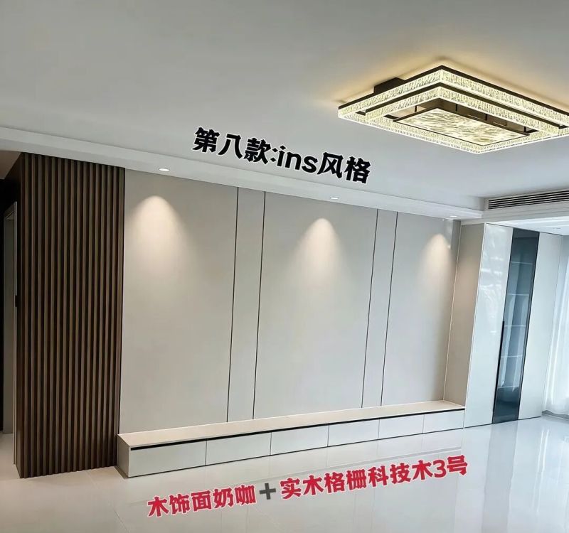 10款绝美电视背景墙设计 适配不同装修风格 照搬不踩坑 - 家居知识