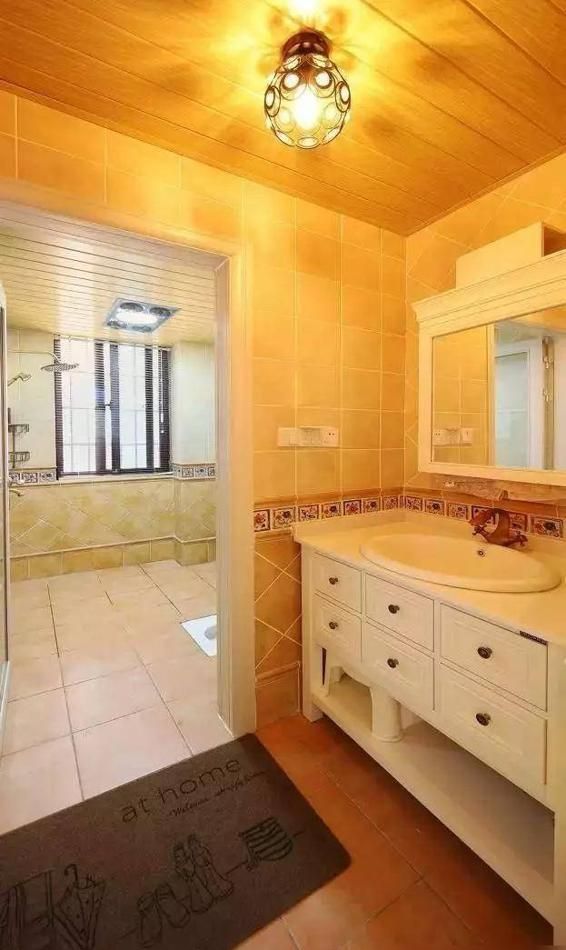 瓷砖魔术！打造梦幻浴室柜，美观与实用兼得 - 家居知识