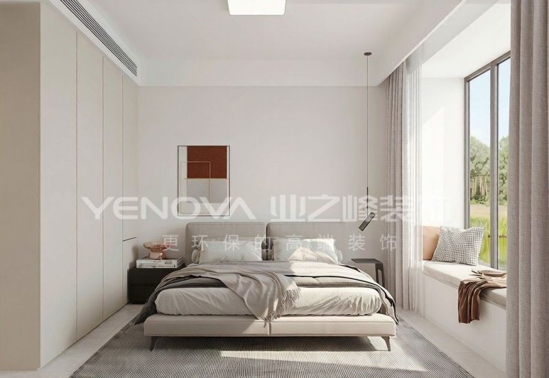 唐山中海九樾126平方米现代简约风格装修效果案例|业之峰装饰 - 家居知识