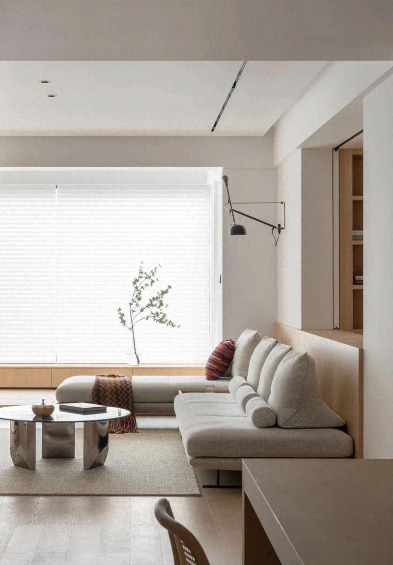 江西南昌160㎡原木极简家，人与空间的诗意对话