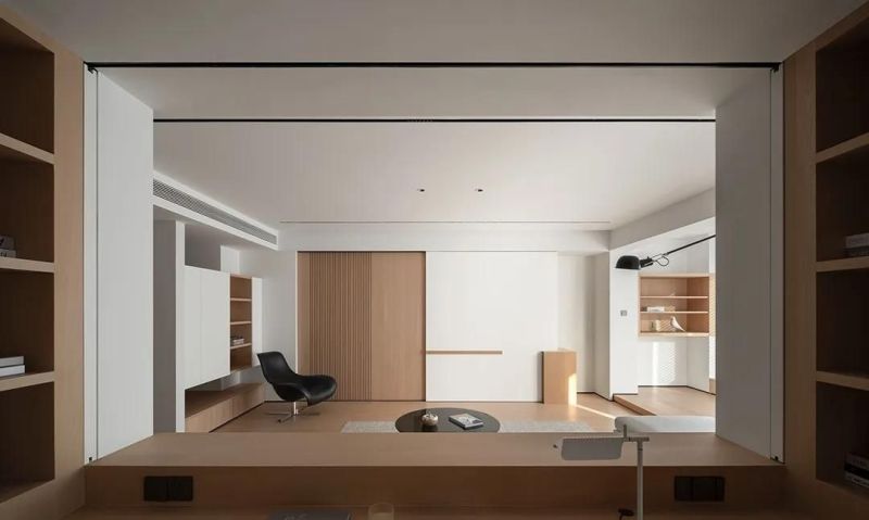 人与空间彼此感知江西南昌160㎡原木极简 - 家居知识