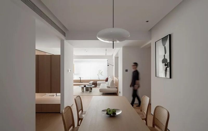 人与空间彼此感知江西南昌160㎡原木极简 - 家居知识