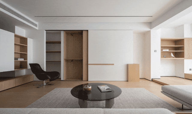 人与空间彼此感知江西南昌160㎡原木极简 - 家居知识