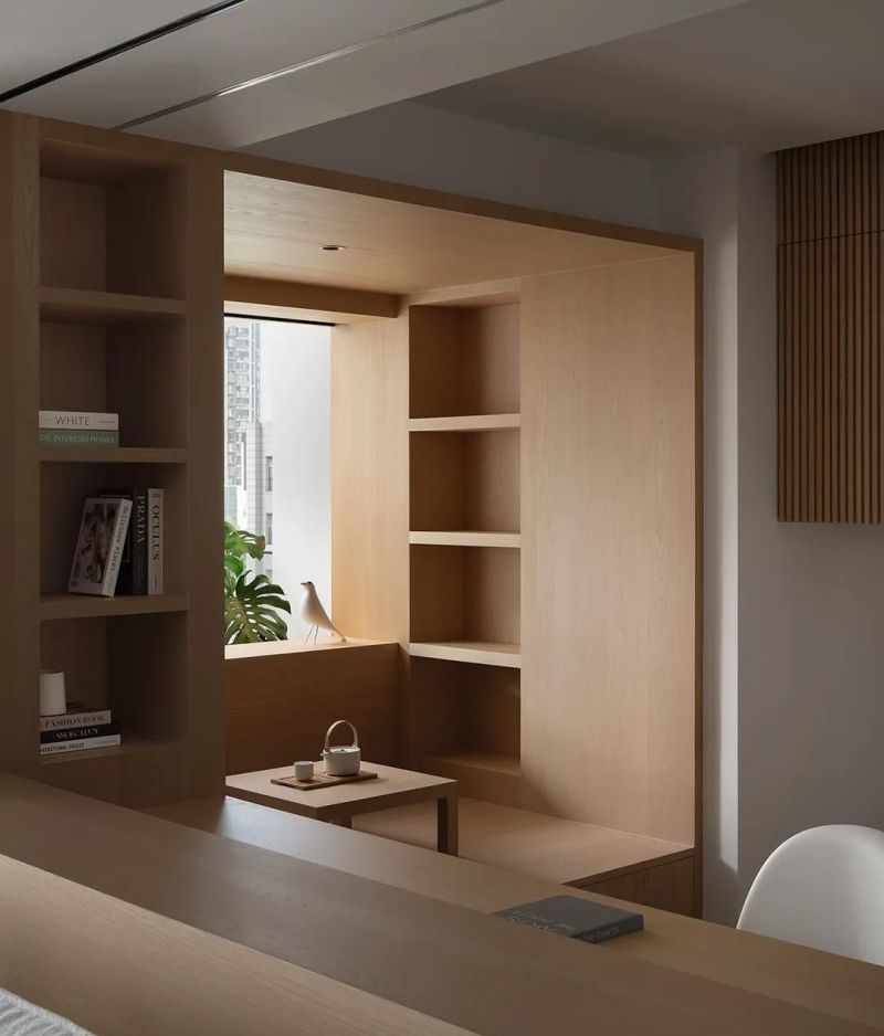 人与空间彼此感知江西南昌160㎡原木极简 - 家居知识