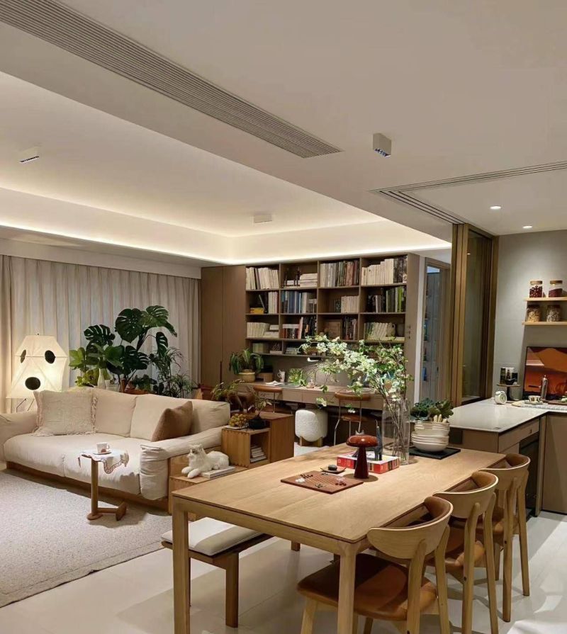 原木风无主灯治愈系家装解析 - 家居知识