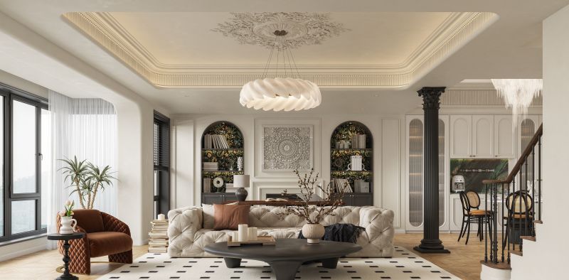 蔷薇溪谷320平米法式风格装修，感受一墅繁华的浪漫魅力 - 家居知识