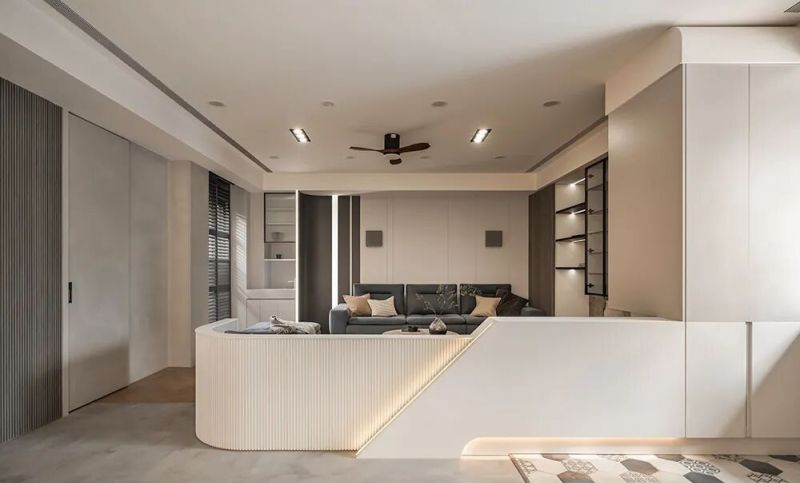 一家四口住进281㎡意式透天，浮岛设计拿捏全家松弛感 - 家居知识