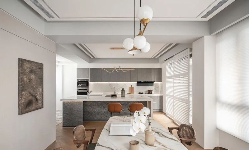 一家四口住进281㎡意式透天，浮岛设计拿捏全家松弛感 - 家居知识