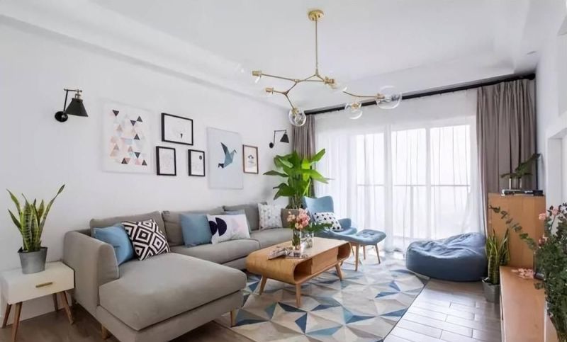 120平北欧风情：美丽三居室，柔性设计的艺术魅力 - 家居知识