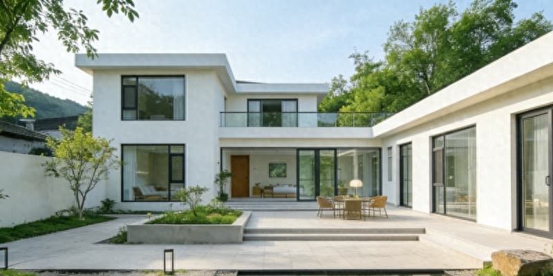 合肥2000平INS风奶油极简民宿设计，网红治愈系装修效果图