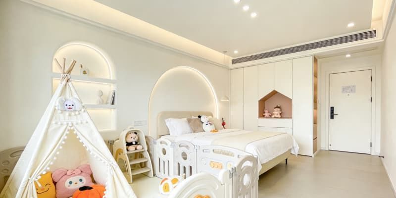 合肥2000平INS风奶油极简民宿设计，网红治愈系民宿装修效果图 - 家居知识