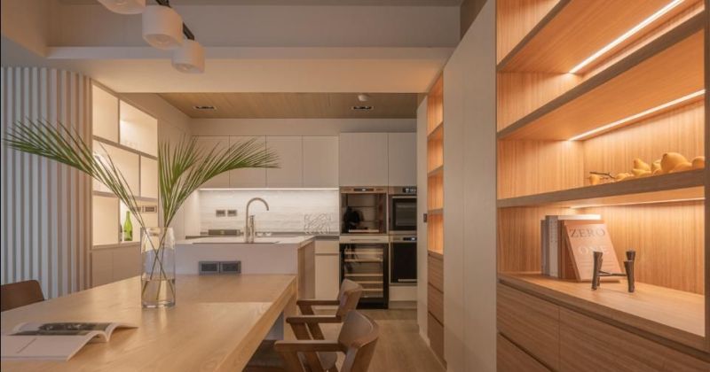 房子总算装修好入住了，原木色+纯白色搭配，好看还耐看 - 家居知识