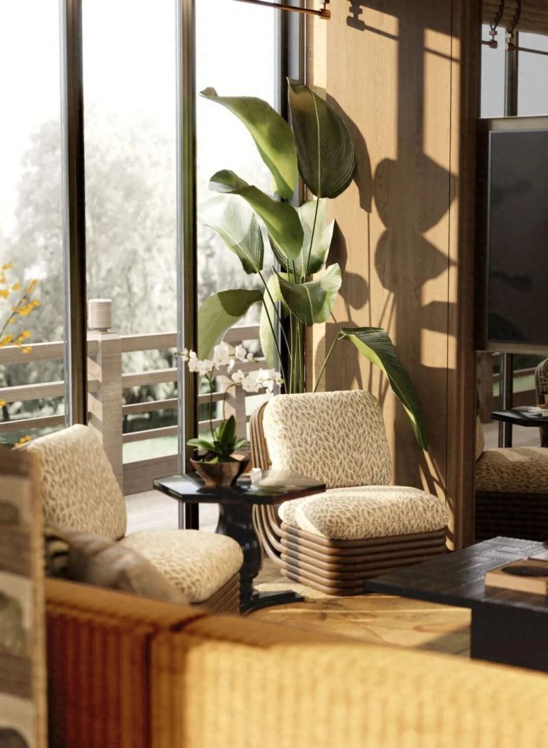 176㎡暖色新中式，简约美学演绎奢华格调