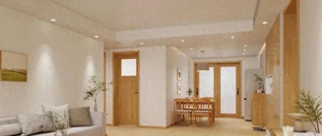 温润木纹肌理渲染下的日式原木风小居