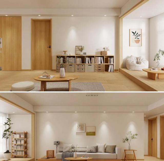 温润木纹肌理渲染下的日式原木风小居 - 家居知识