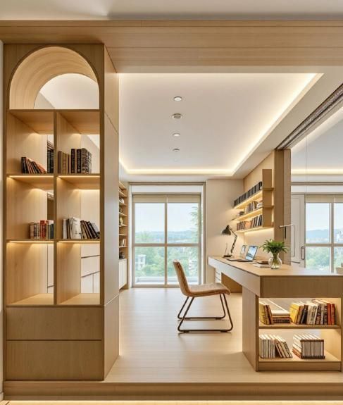 下半年开始，越来越流行的原木奶油风！大部分人都开始参观了 - 家居知识