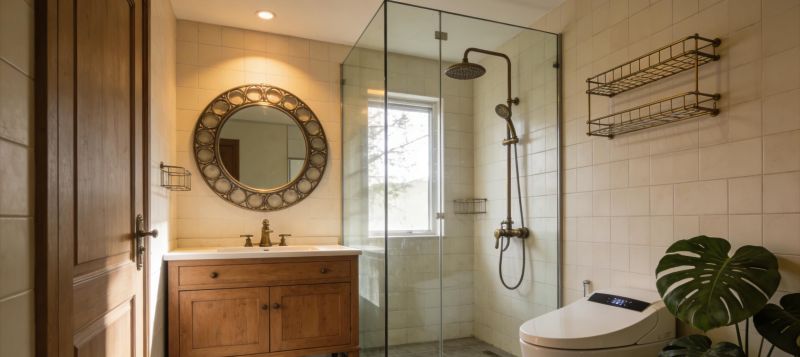 藏在小户型的中古浪漫｜60㎡从入户到卫生间，每处设计都实用 - 家居知识