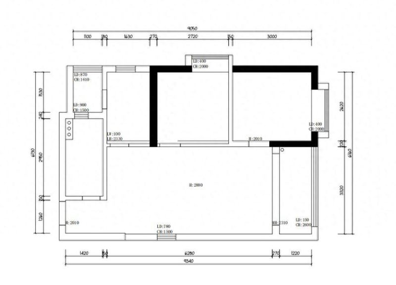 轩怡家装66㎡中古美家，胶片质感定格静雅岁月