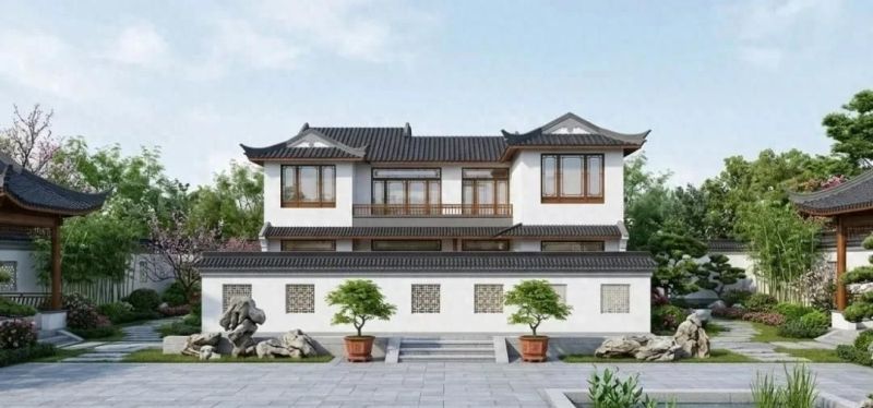 2026年新中式设计爆火关键，3个布局细节让自建房价值倍增