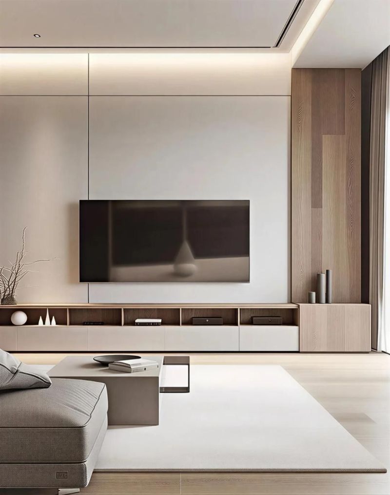 9款电视柜极限9选1：小户型选原木、大平层用整墙，按风格闭眼挑​ - 家居知识