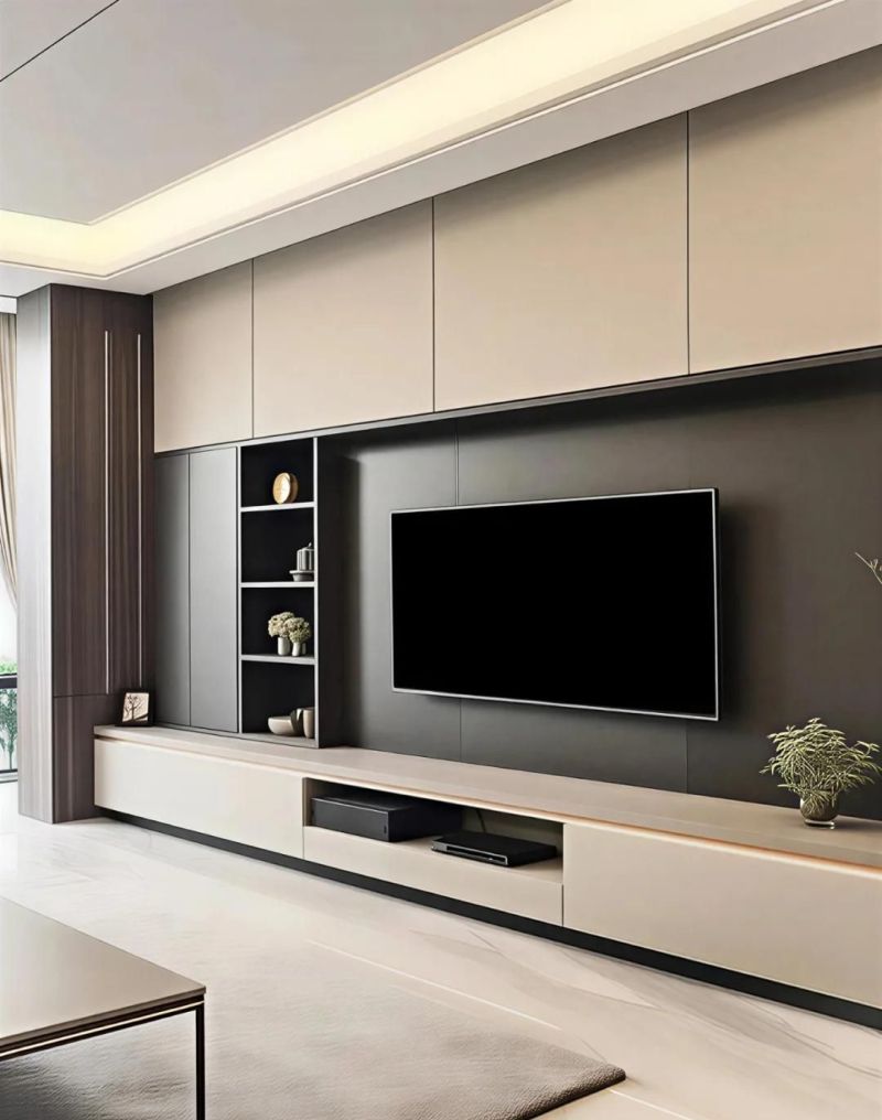 9款电视柜极限9选1：小户型选原木、大平层用整墙，按风格闭眼挑​ - 家居知识