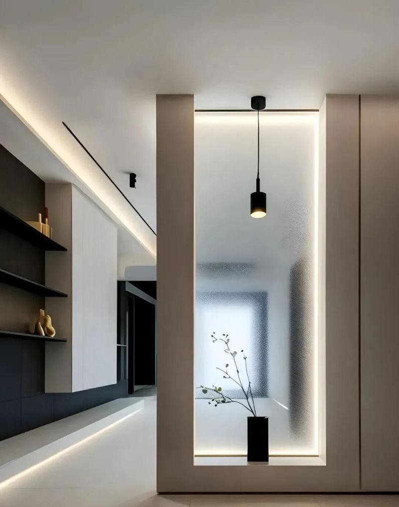 我所喜欢的玻璃隔断柜 - 家居知识