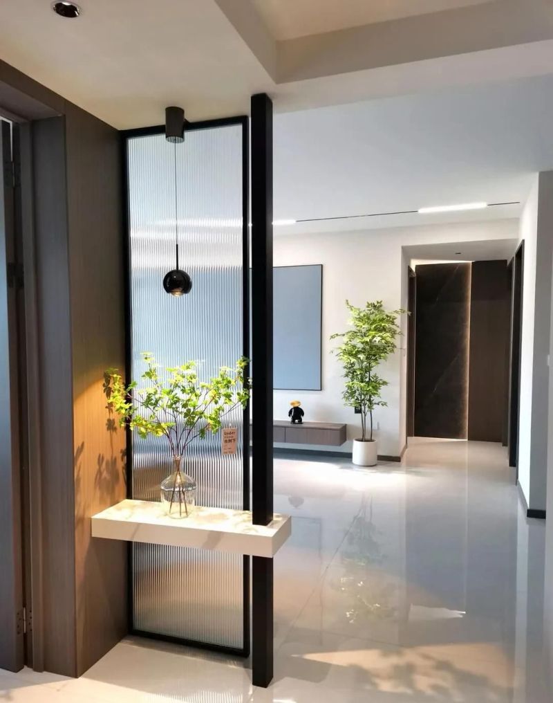 我所喜欢的玻璃隔断柜 - 家居知识