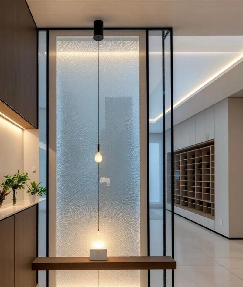 我所喜欢的玻璃隔断柜 - 家居知识