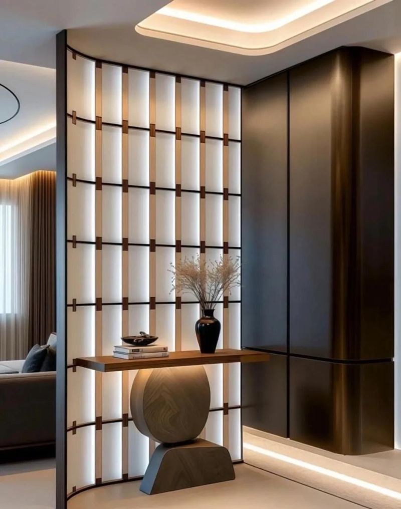 我所喜欢的玻璃隔断柜 - 家居知识