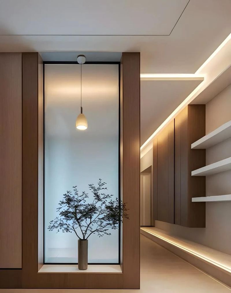 我所喜欢的玻璃隔断柜 - 家居知识