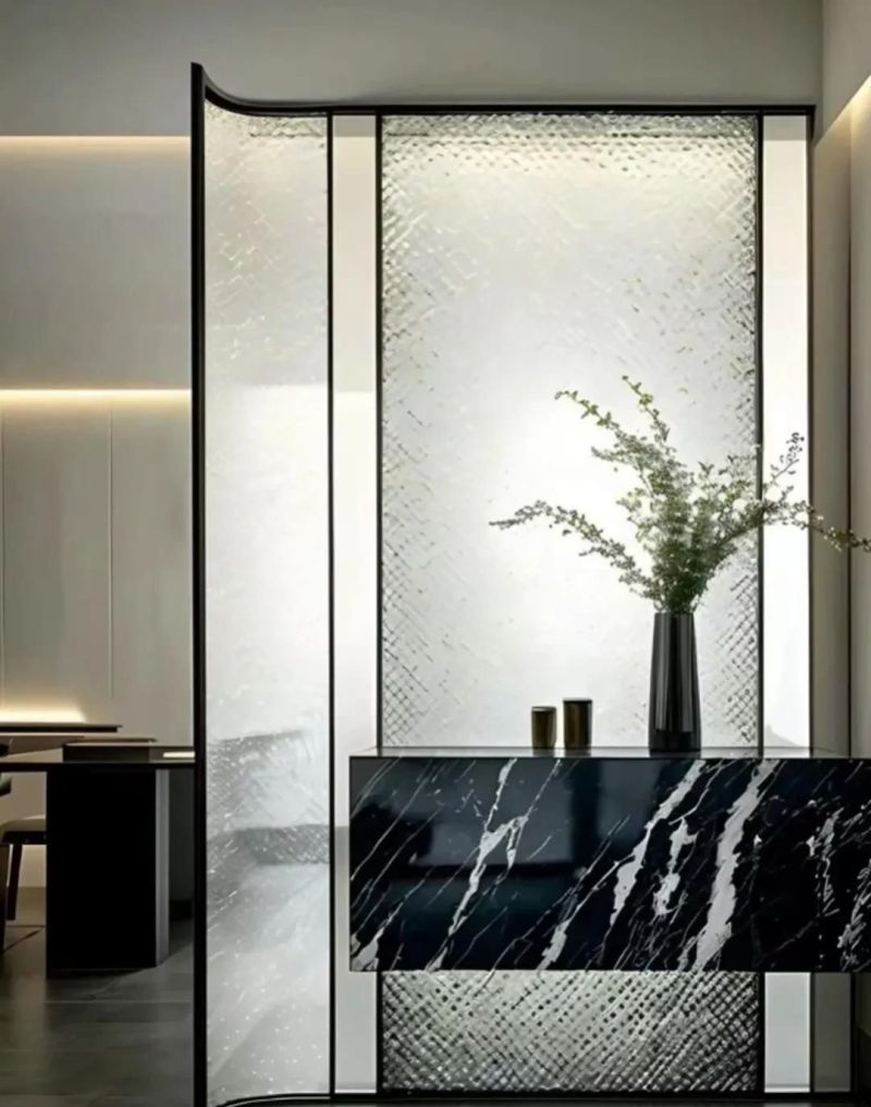 我所喜欢的玻璃隔断柜 - 家居知识