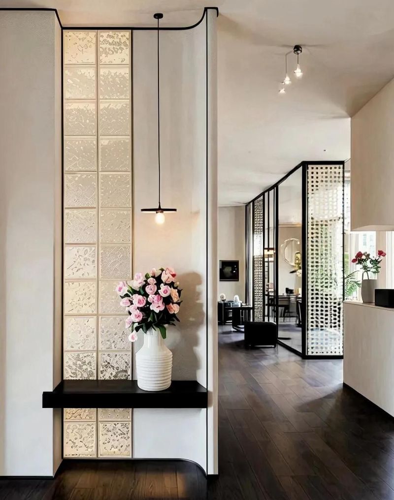 我所喜欢的玻璃隔断柜 - 家居知识