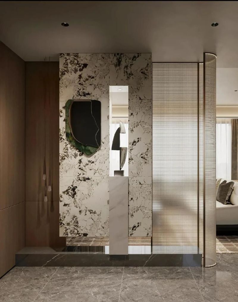 我所喜欢的玻璃隔断柜 - 家居知识