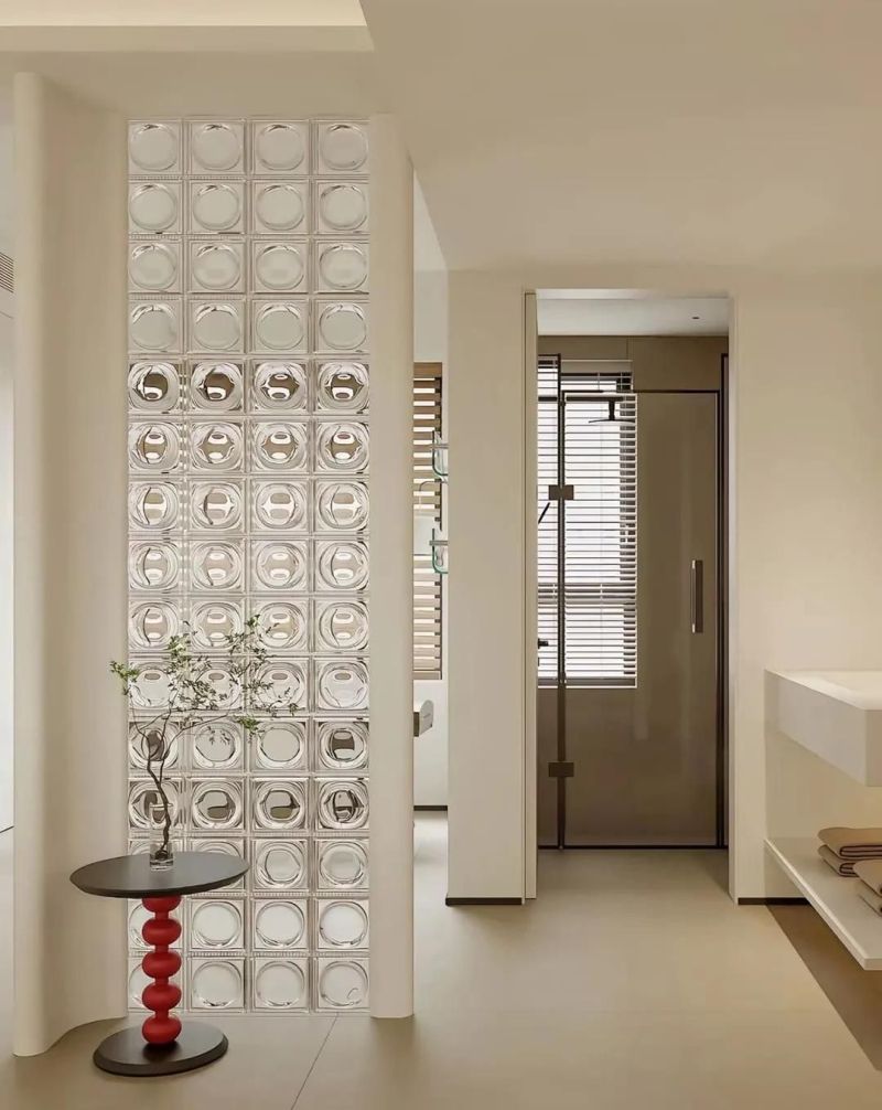 我所喜欢的玻璃隔断柜 - 家居知识