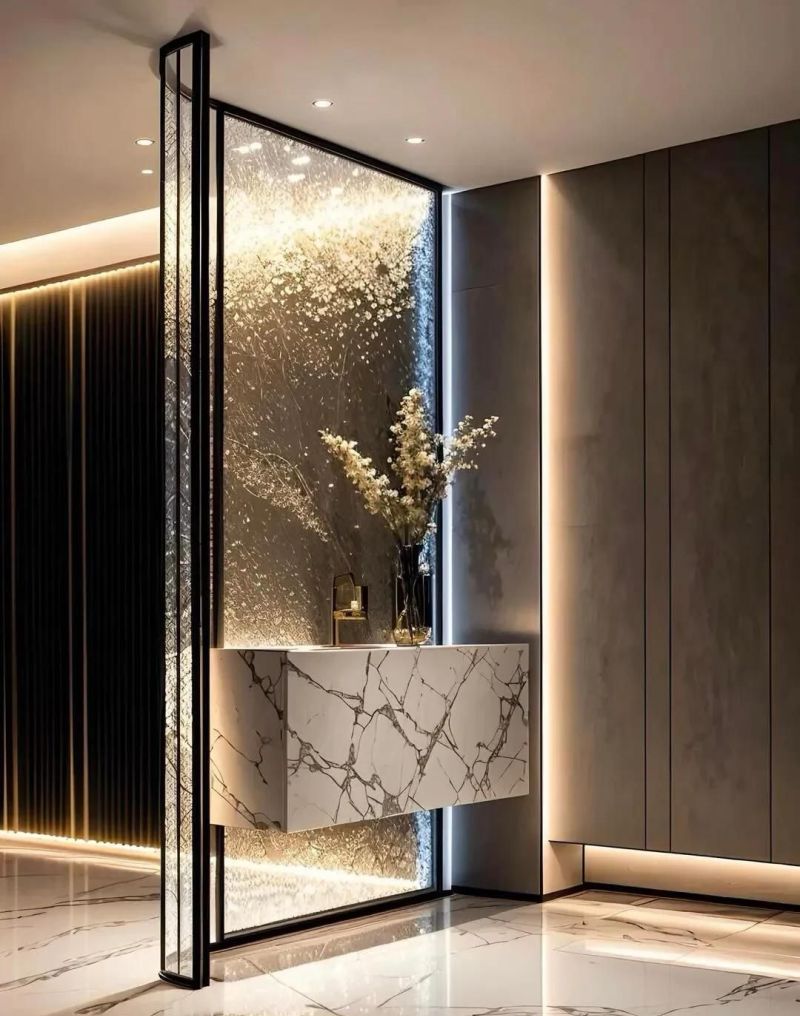 我所喜欢的玻璃隔断柜 - 家居知识