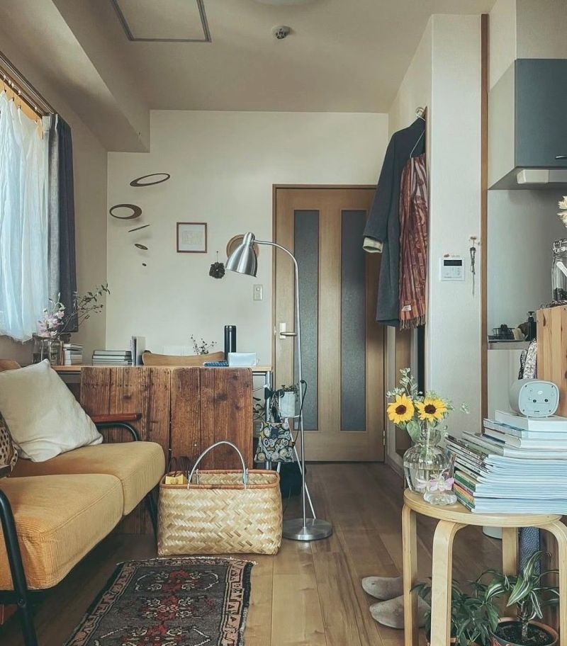 小户型装修灵感：日本博主的超小公寓 - 家居知识