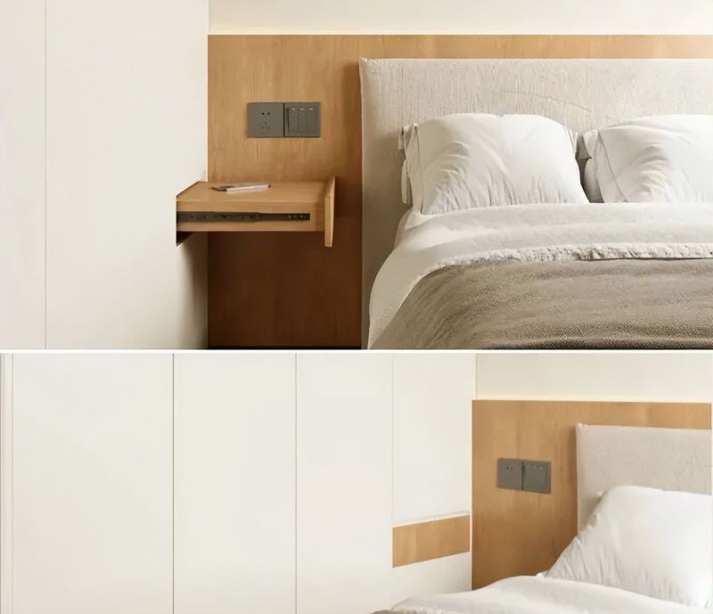 成品床头柜别再买了！这28种定制方案，颜值实用双在线！ - 家居知识