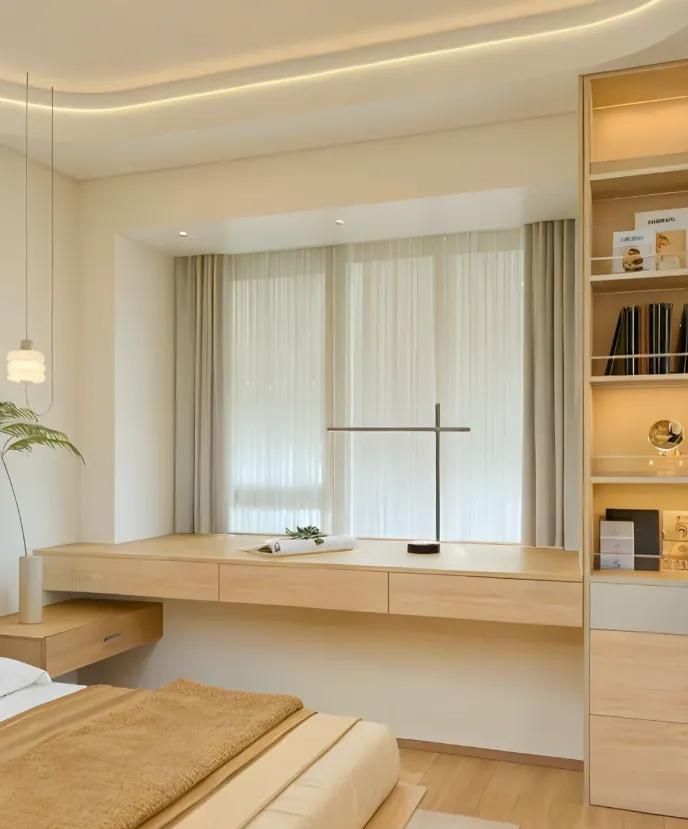 成品床头柜别再买了！这28种定制方案，颜值实用双在线！ - 家居知识