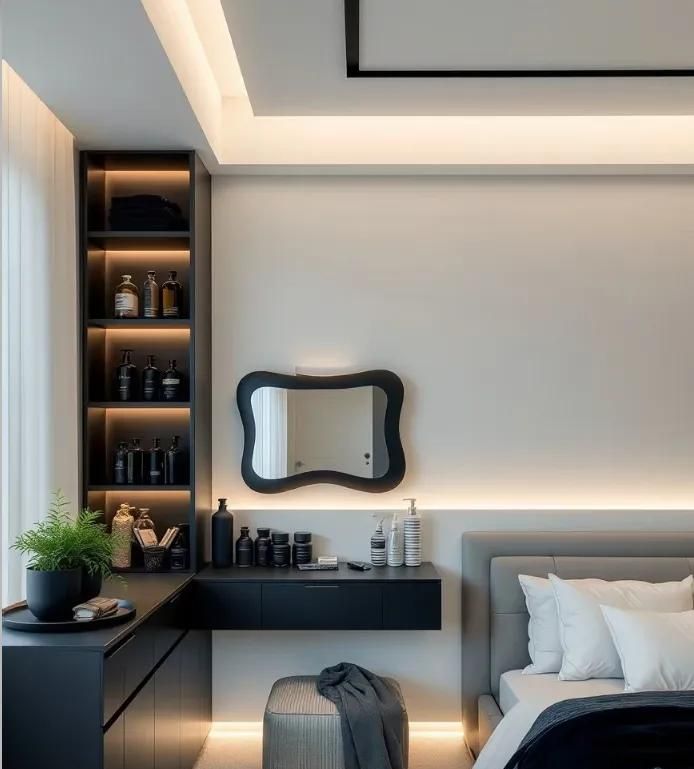 成品床头柜别再买了！这28种定制方案，颜值实用双在线！ - 家居知识