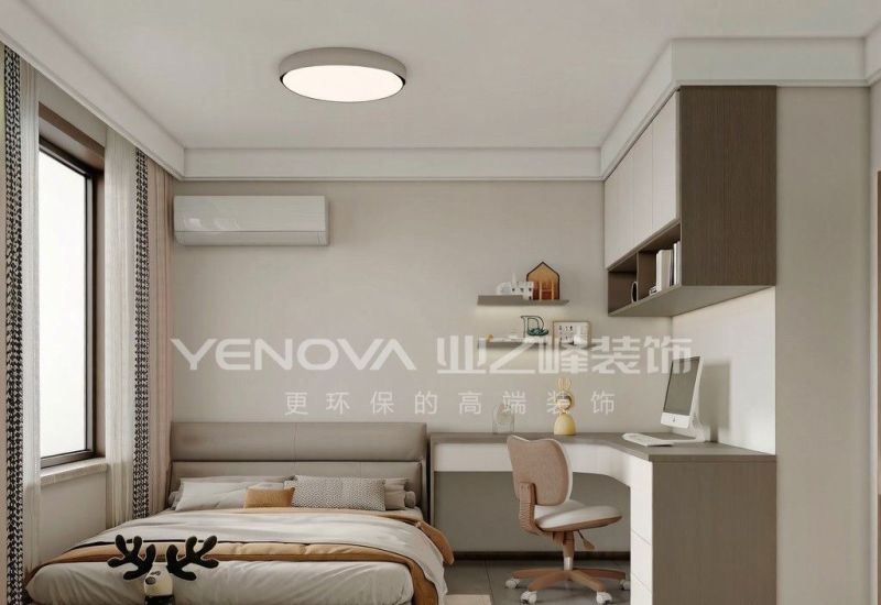 唐山南湖CBD126平方米新中式风格装修效果案例|业之峰装饰 - 家居知识