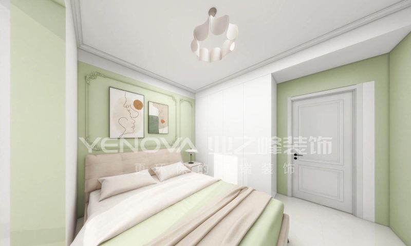 唐山鹭港小区78平方米轻法奶油风格装修效果案例|业之峰装饰 - 家居知识