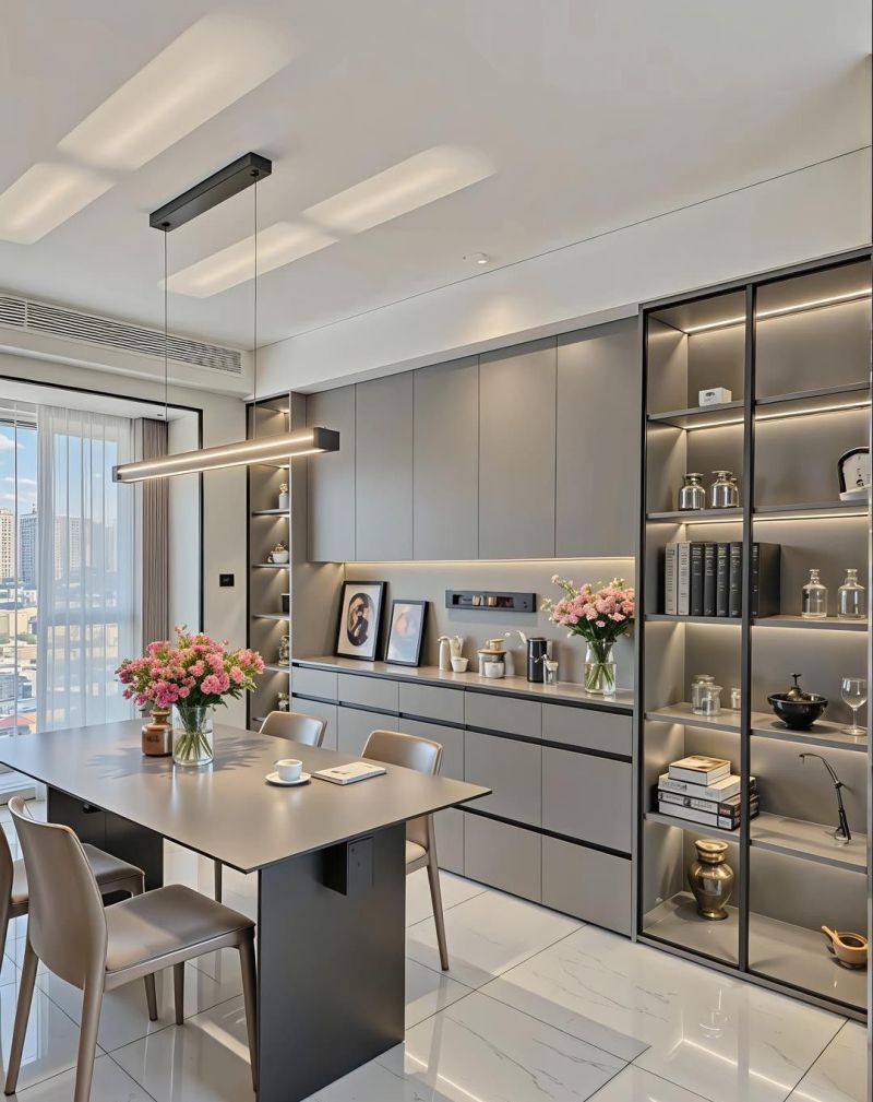 定制餐边酒柜设计 - 家居知识