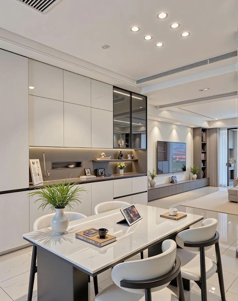 定制餐边酒柜设计 - 家居知识