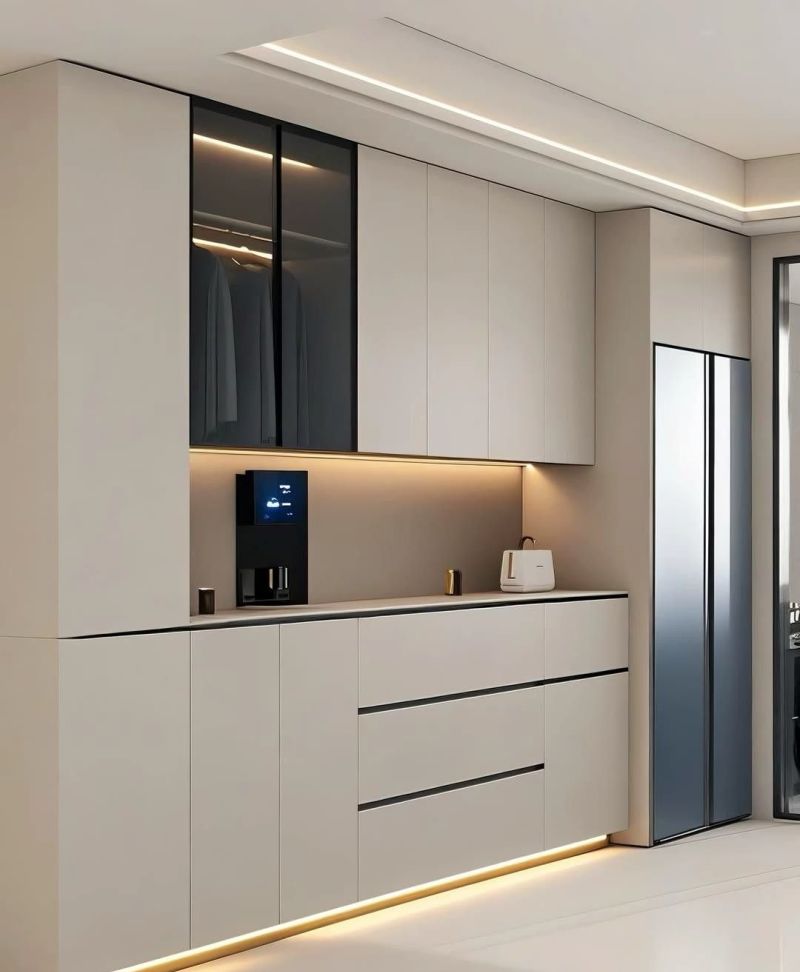 定制餐边酒柜设计 - 家居知识