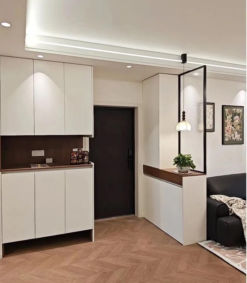 进门没有玄关，怎么办？看完这11个真实人家的设计，我想砸了重装 - 家居知识